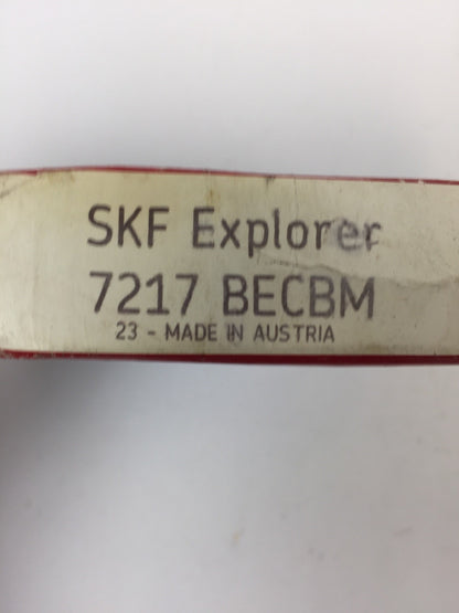 SKF 7217 BECBM ANGULAR CONTACT BALL BEARING