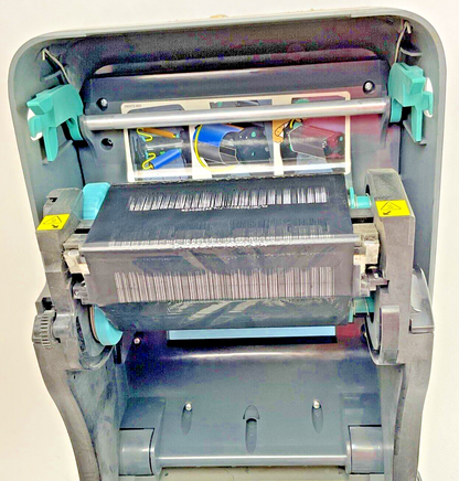 ZEBRA GK420T THERMAL LABEL PRINTER 24VDC 2.5A *NO POWER CORD*