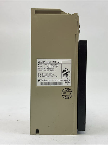 YASKAWA JAMSC-120DD134330 MECHATROLINK VIO VER C1 12/24VDC