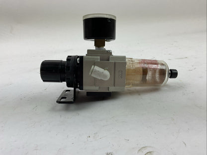 SMC AW20K-01BM-R REGULATOR VHS20-01-R SHUT OFF VALVE