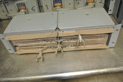 SQUARE D QMB-3603-T - TWIN FUSIBLE PANELBOARD SWITCH - 600VAC, 30A, 3-POLE