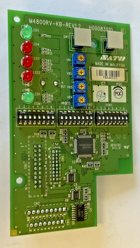 SATO M4800RV-KB-REV1.2 LCD DISPLAY CIRCUIT BOARD