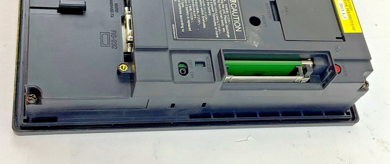 MITSUBISHI GT1675M-STBD GRAPHIC OPERATION TERMINAL 24VDC 38W