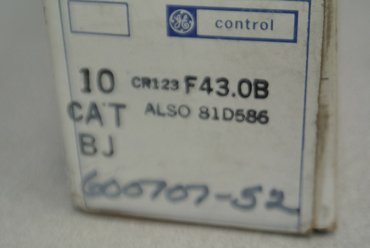 LOT of 10 / GE CONTROL CR123F43.0B THERMAL OVERLOAD HEATER ELEMENTS NEW SURPLUS