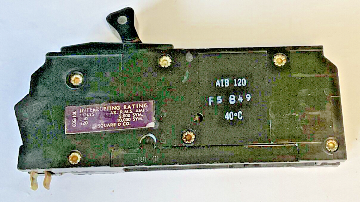 SQUARE D A1B120 CIRCUIT BREAKER 20A ****LOTOF2****