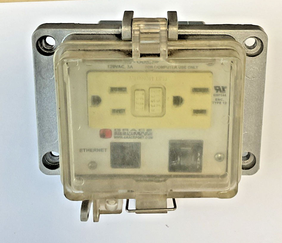 GRACEPORT P-R2-K4RF3 INTERFACE 120VAC 3A GFCI INSIDE-OUTLET