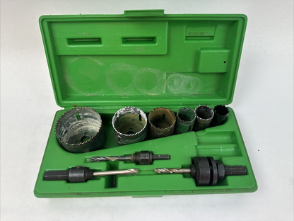 GREENLEE 830 HOLE SAW KIT 7/8" 1-1/8" 1-5/8" 2" & 2-1/2"