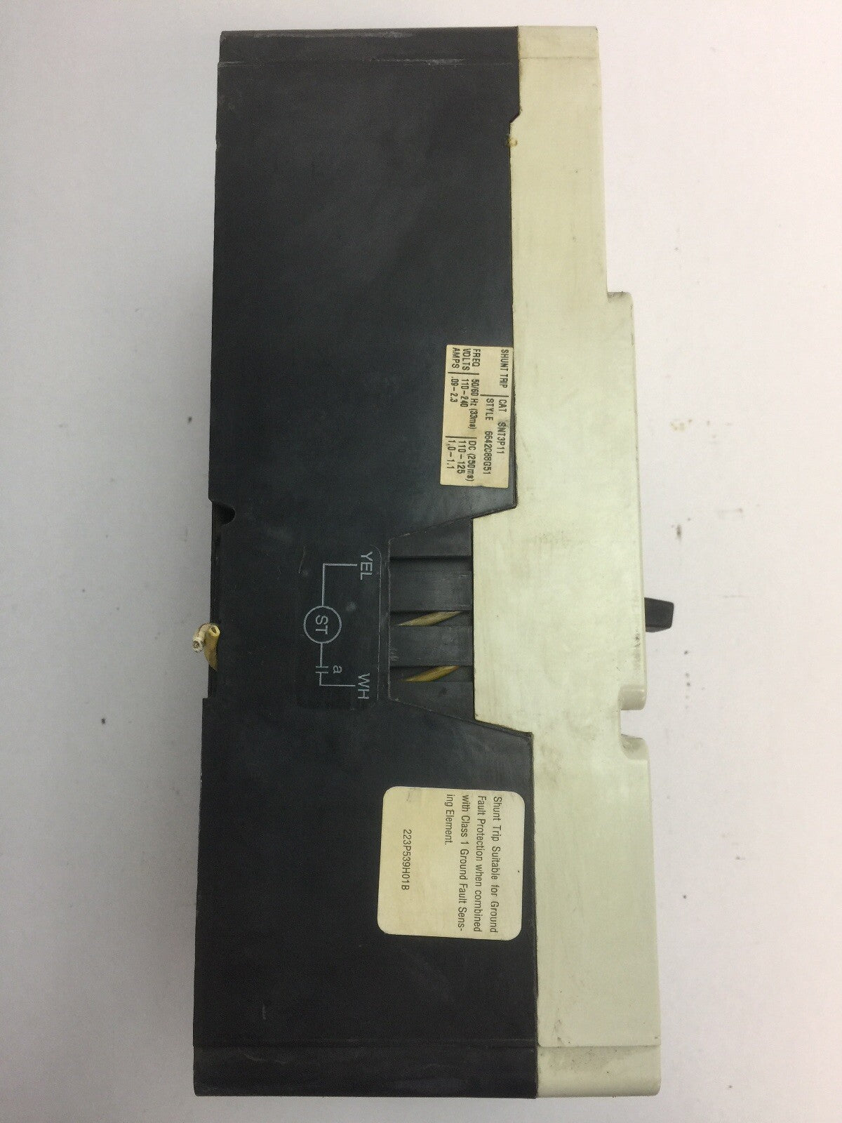 CUTLER HAMMER HM2P400X5WS10 MOTOR CIRCUIT PROTECTOR 400A 600VAC 250VDC 2 POLE