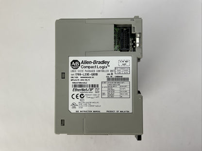 ALLEN BRADLEY 1769-L23E-QB1B SER B F/W REV 1.017 COMPACT LOGIX 5323E PACKAGED