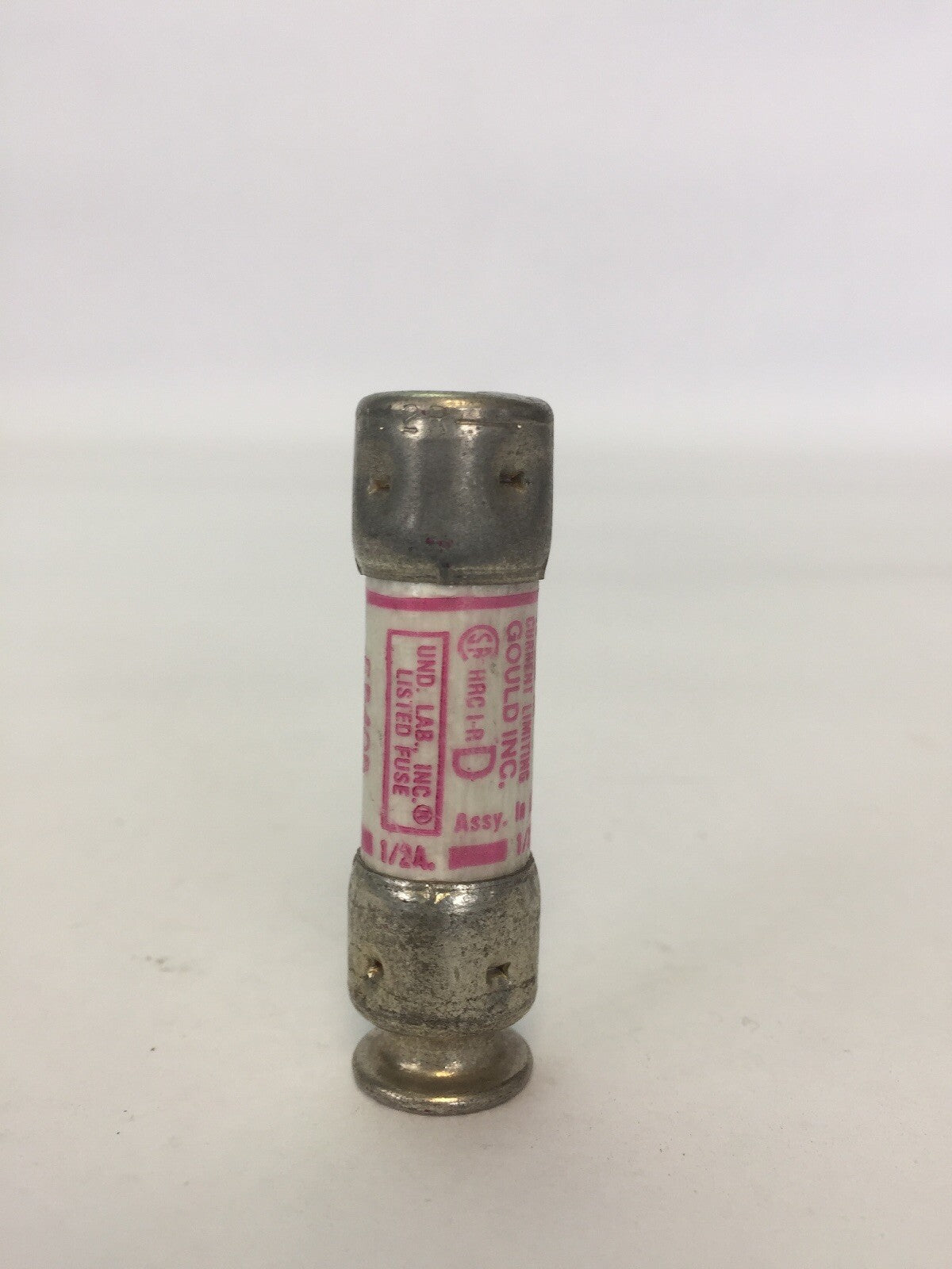 GOULD SHAWMUT TR1/2R FUSE 0.5A 250VAC (LOT OF 8)