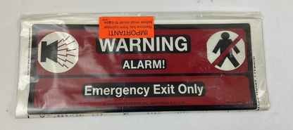 ALARM LOCK PG21MS 80901-2DR NARROW STILE DOOR ALARM SILVER