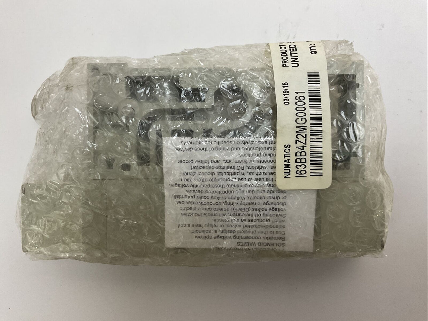 NUMATICS I63BB4Z2MG00061 VALVE