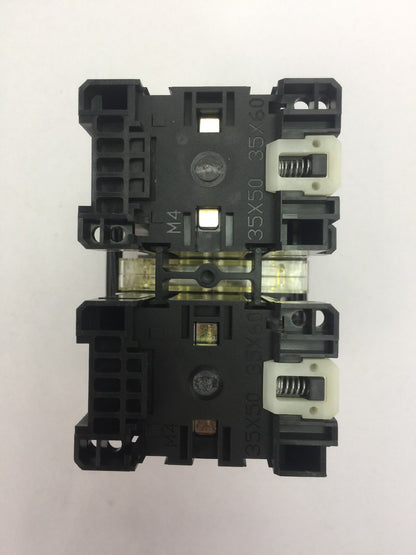 ALLEN BRADLEY 104-A09NZ243 REVERSING CONTACTOR SER A 600VAC 9A 5HP COIL 24VDC