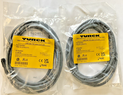 TURCK PKGC 4Z-2/S760/S771 CABLE/CORDSET 125VAC/VDC 4A ***LOTOF2***
