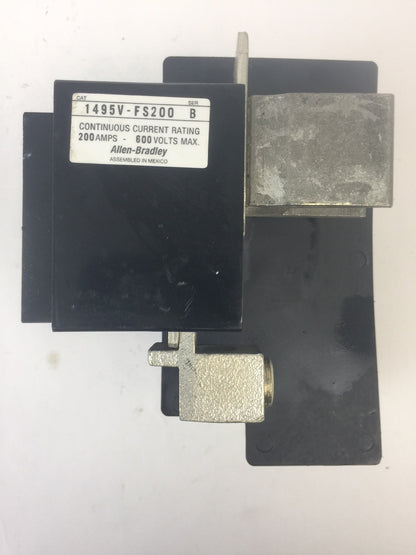 ALLEN BRADLEY 1495V-FS200 FUSE BLOCK HOLDER 600V 200A SER B