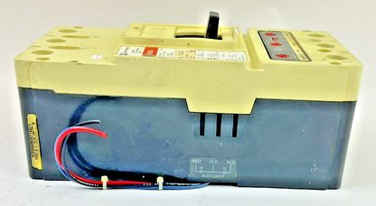 CUTLER-HAMMER KD3400F 400A 3POLE 600VAC 250VDC W/ KT3300T 300A TRIP UNIT A1X3PK