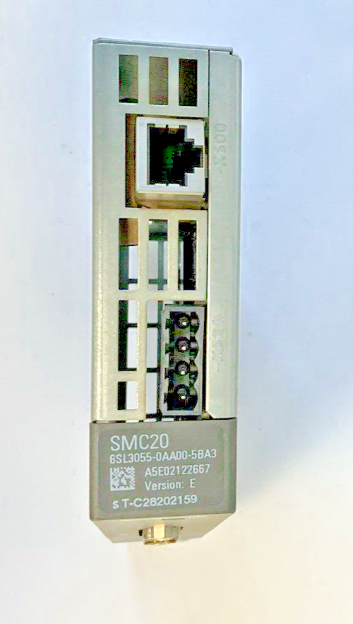 SIEMENS 6SL3055-0AA00-5BA3 SENSOR MODULE SMC20 VER.E 24VDC