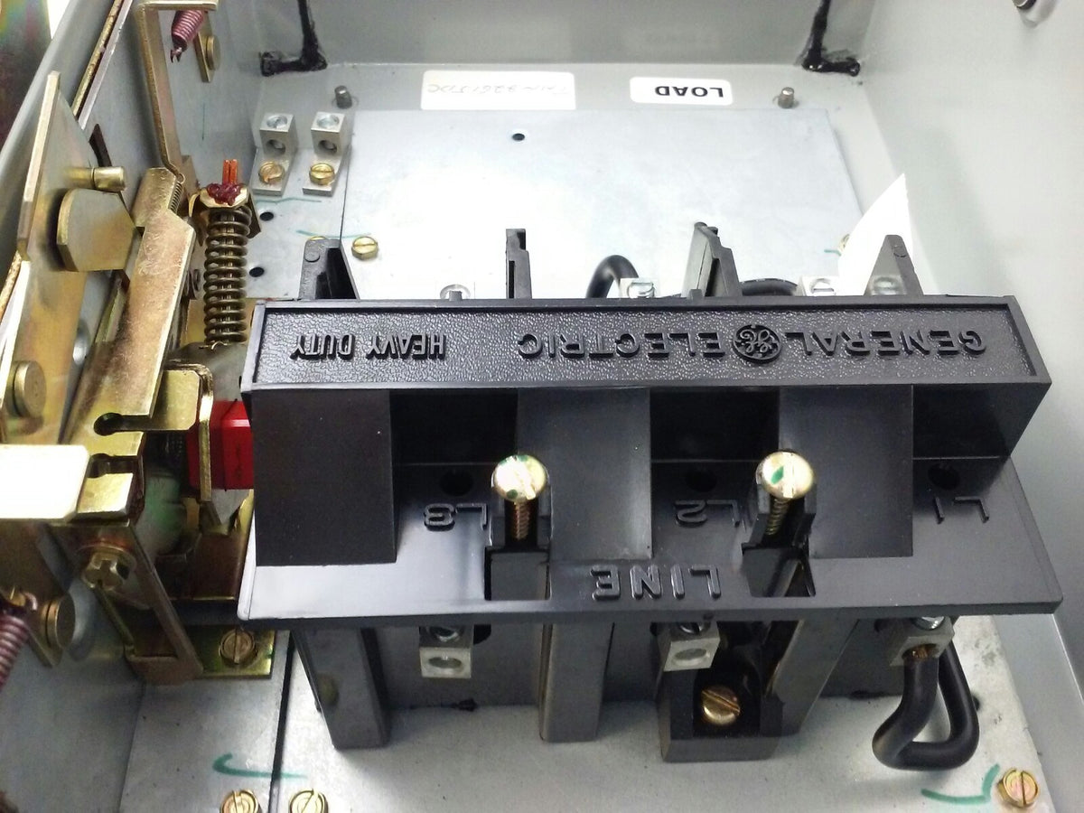 GE THN2261JDC H.D. SAFETY SWITCH 30A,600/250VDC, MODEL 10, TYPE 1,5,12 ENCLOSURE