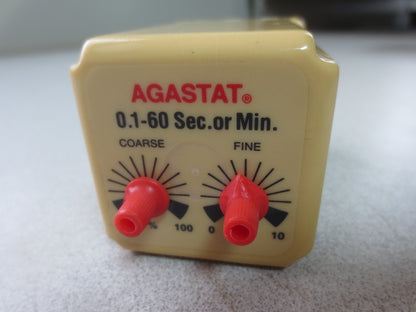 AGASTAT SCARX011XXAPXA TIMING RELAY 120/60 - 0.1 to 60 Sec. or Min. - NEW in BOX