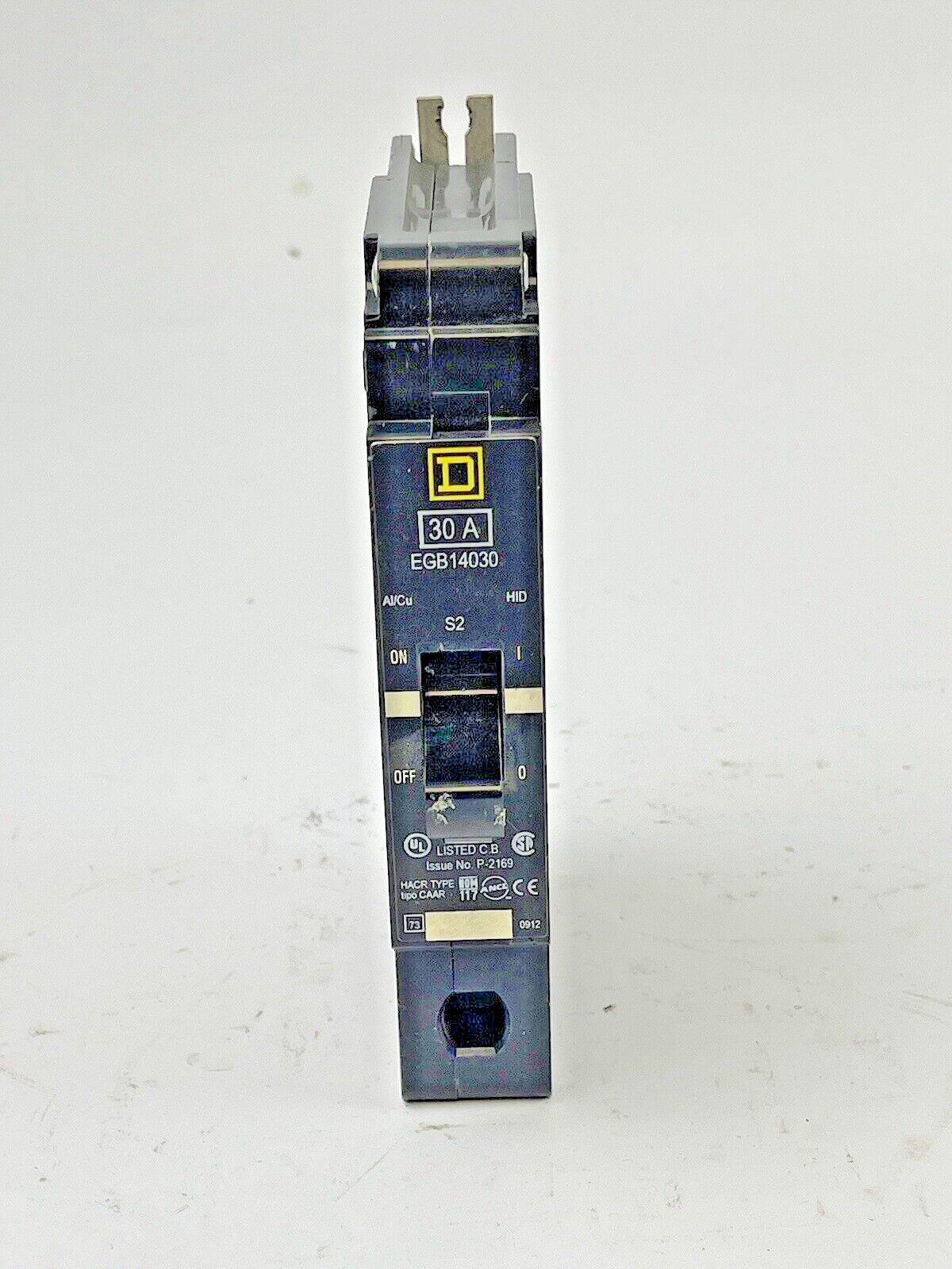 SQUARE D - EGB14030 - CIRCUIT BREAKER - 30A/1 POLE/277 VAC - NEW OLD STOCK