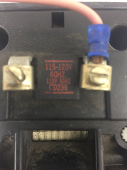ALLEN BRADELY 500-DOD930 STARTER SIZE 3 600VAC 90A CD236 115-120V 60HZ 110V 50HZ