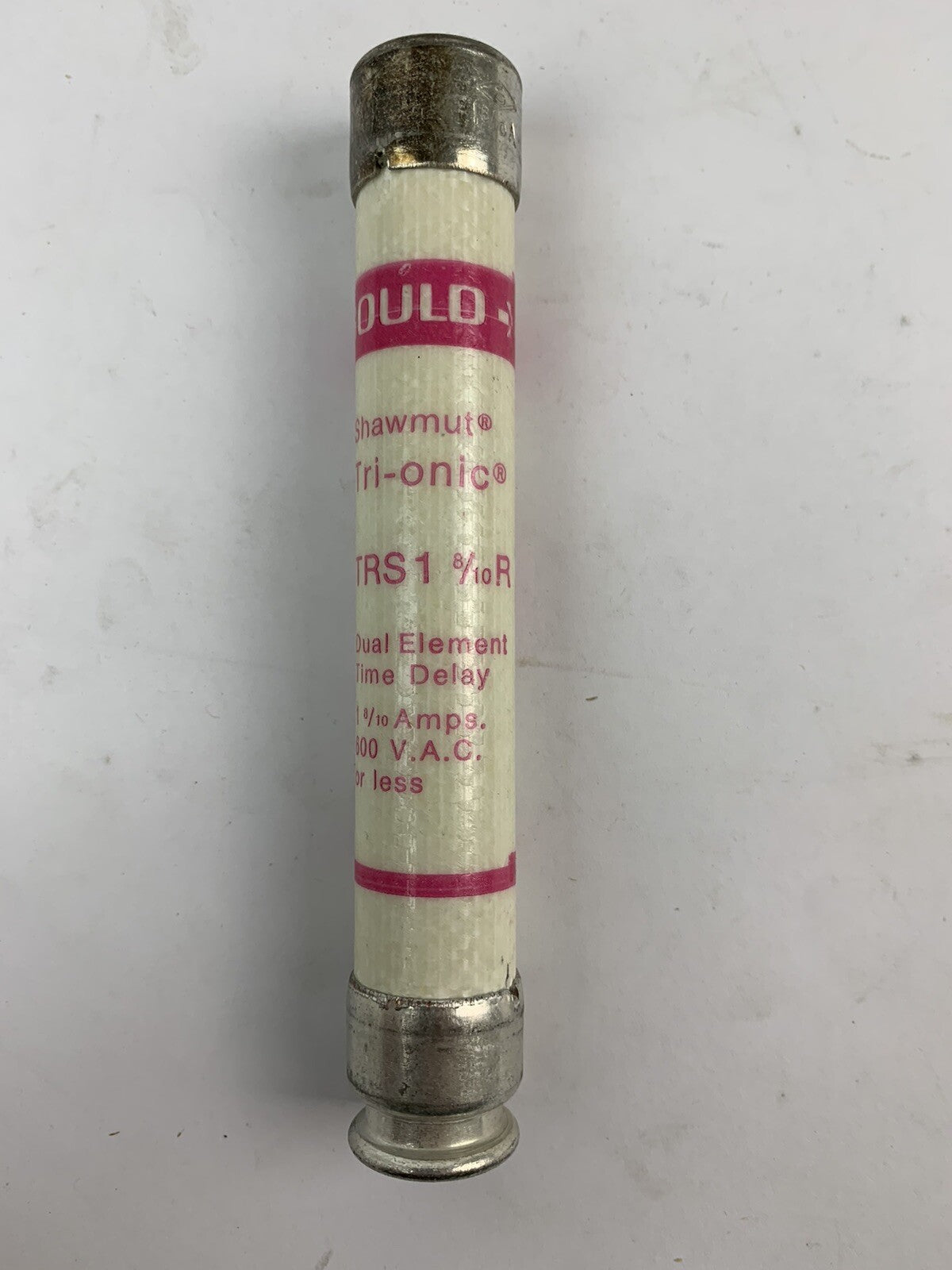Gould Shawmut Tri-Onic TRS1 8/10R 1 8/10A 600VAC Fuse "Lot of 10"