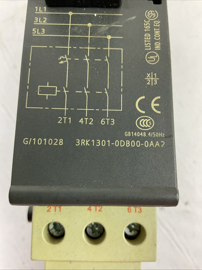 SIEMENS STARTER 3RK1301-0DB00-0AA2 3RV1011-0DA10 3RH1911-1AA01 3RK1903-0AB10