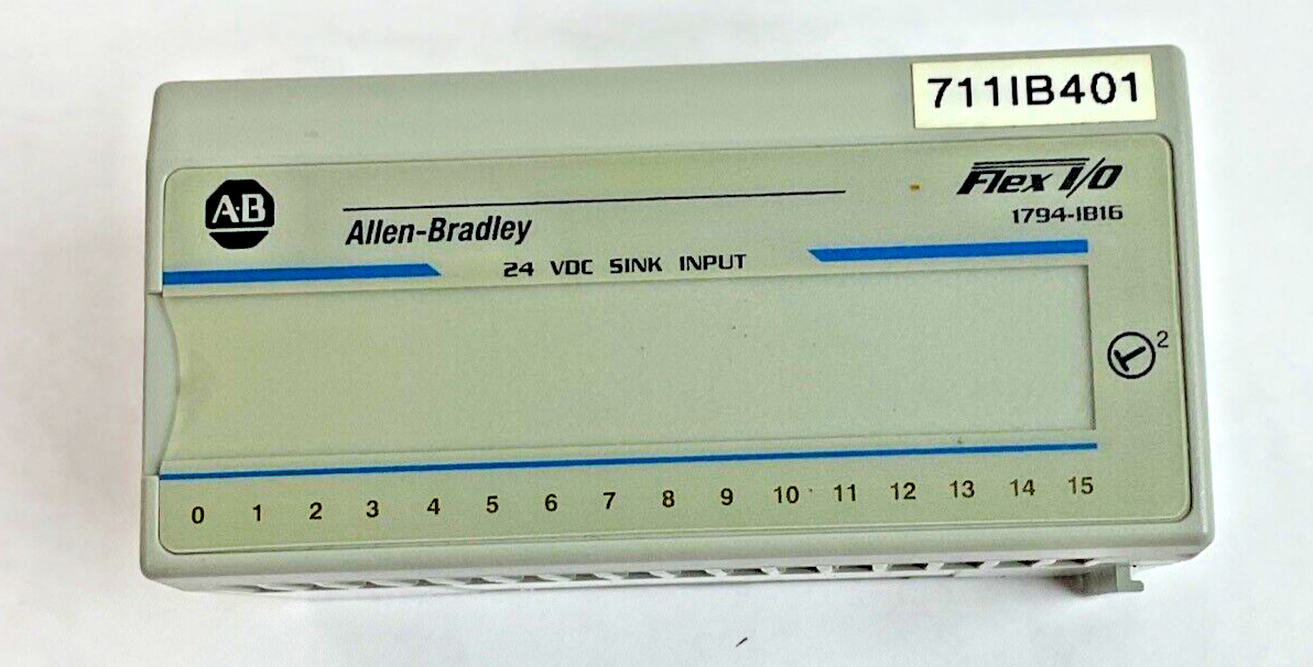 ALLEN BRADLEY 1794-IB16 SINK SER.A REV.A01 FWR BLNK 1794-TB3S TERM. BLOCK  SER.A