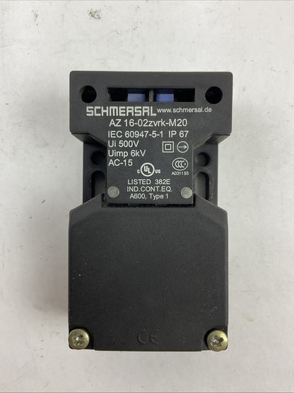 SCHMERSAL AZ 16-02zvrk-M20 SAFTEY INTERLOCK SWITCH