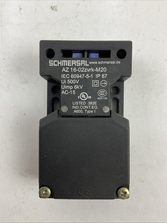 SCHMERSAL AZ 16-02zvrk-M20 SAFTEY INTERLOCK SWITCH