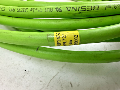 SAB BROCKSKES 279400/OP247-2 SERVO FEEDBACK CABLE 11.4M WIELAND 24-PIN CONNECTOR