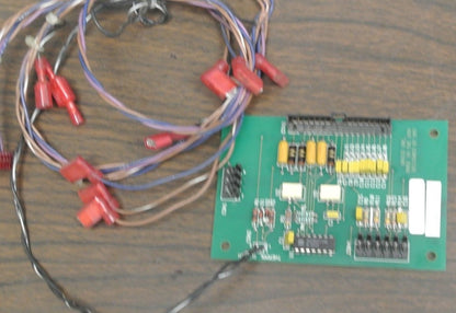 UNICO 317-360.000 CIRCUIT BOARD w/ SPADE TERMINAL CONNECTORS