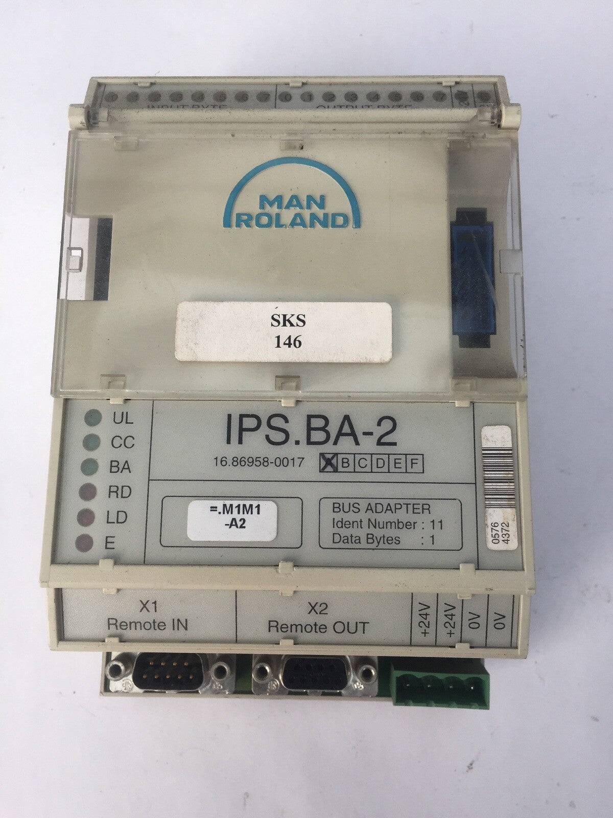 MAN ROLAND IPS.BA-2 MOTOR CONTROL,BUS ADAPTER / COMM. MODULE