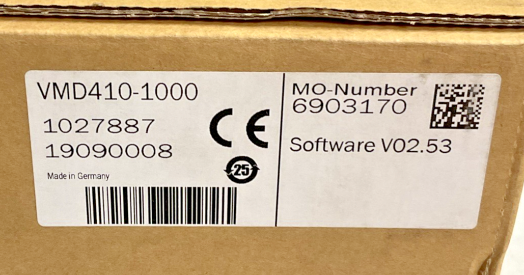 SICK VMD410-1000 TRACK AND TRACE SYSTEM MODULE V02.53
