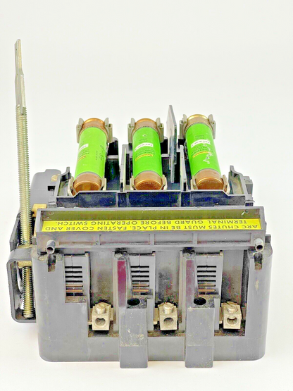 FUSETRON - FRS-R-45 (LOT OF 3) -600VAC 45A FUSES WITH ALLEN BRADLEY 1494V-DS60 A