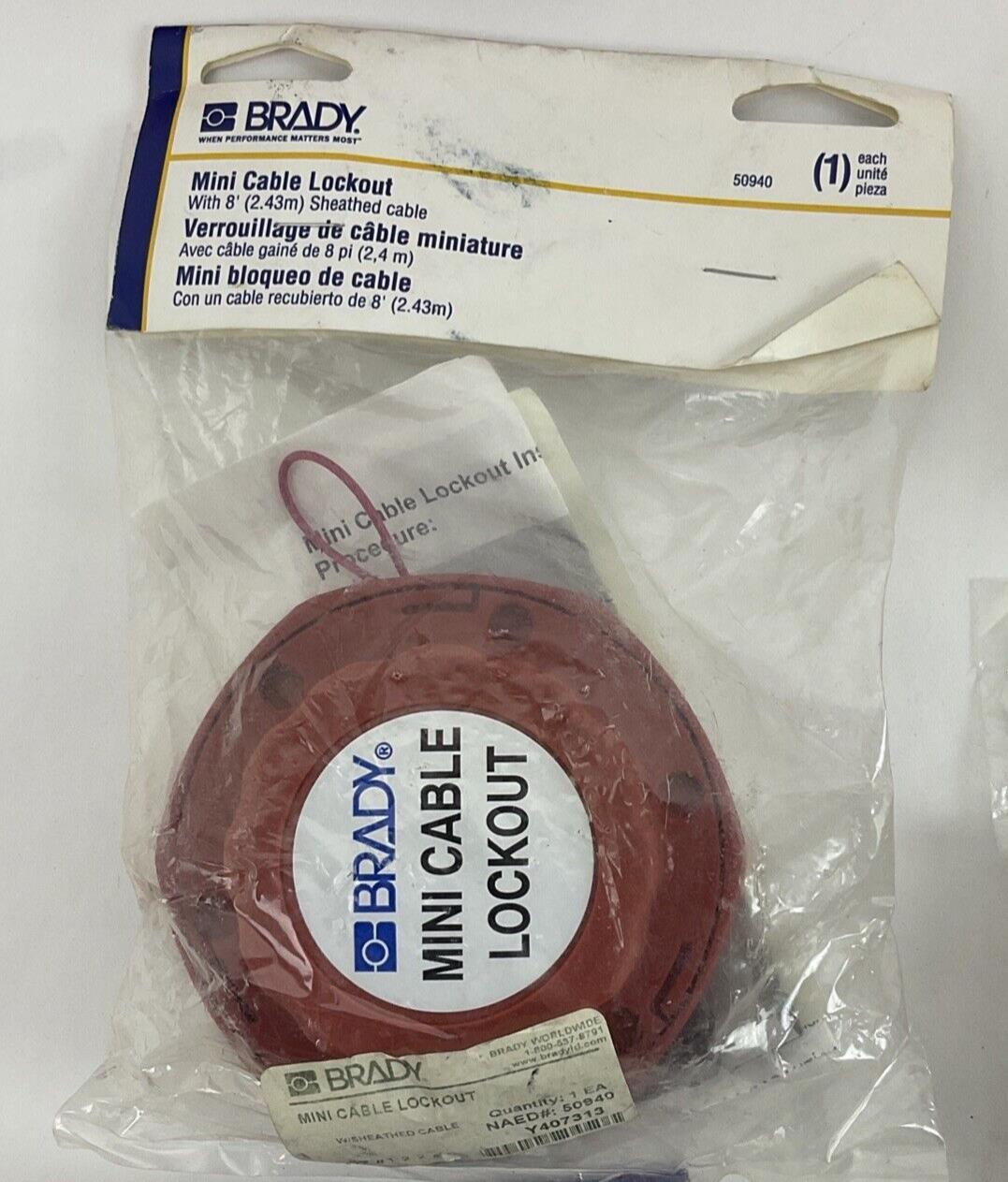BRADY LOCK OUT TAG OUT KIT  PICTURES SHOW INCLUDED ITEMS. SEE DESC. FOR PART#'S