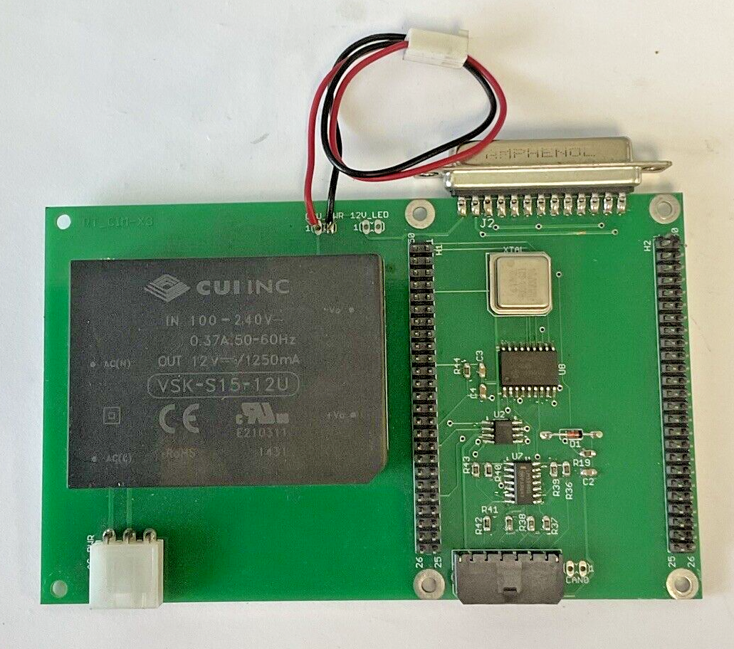 CUI INC VSK-S15-12U POWER SUPPLY / CIRCUIT BOARD 240V 0.37A 50-60HZ 12VDC