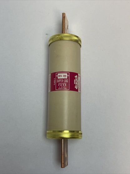 BUSSMAN RES300 SUPER-LAG RENEWABLE FUSE 300AMP 600VAC