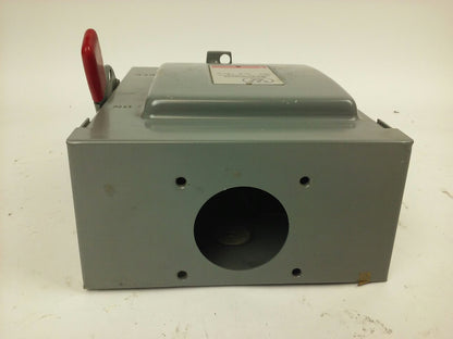WESTINGHOUSE RGUN221 SAFETY SWITCH, 30A, 240V, 2P, NON FUSE, TYPE 3R RAINPROOF