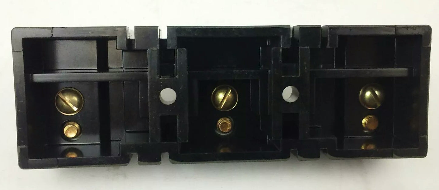 ALLEN BRADLEY 1491-N333 FUSE BLOCK,61-100A, 250- 600V, 3P, W/ X-410710, PARTS