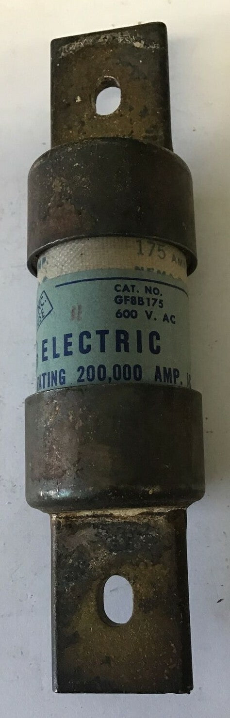 GENERAL ELECTRIC GF8B175 FUSE 600VAC 175AMP CLASS J