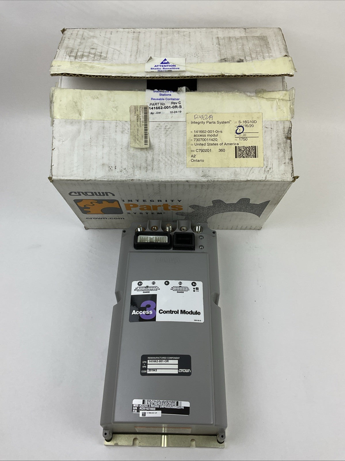 CROWN 141662-001-0R-S ACCESS 3 CONTROL MODULE