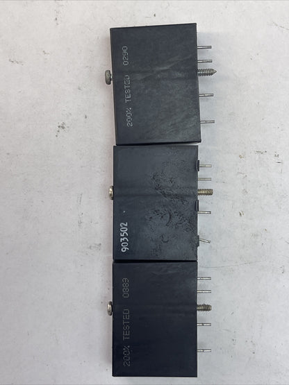 POTTER & BRUMFIELD / OPTO22 OAC5 OUTPUT MODULE 3A 120/240VAC OAC-5 (LOT OF 3)