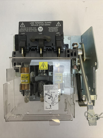 ALLEN BRADLEY 1494V-DS60 SER D DISCONNECT SWITCH 1494V-FS60 SER D 1495-N64 SER A