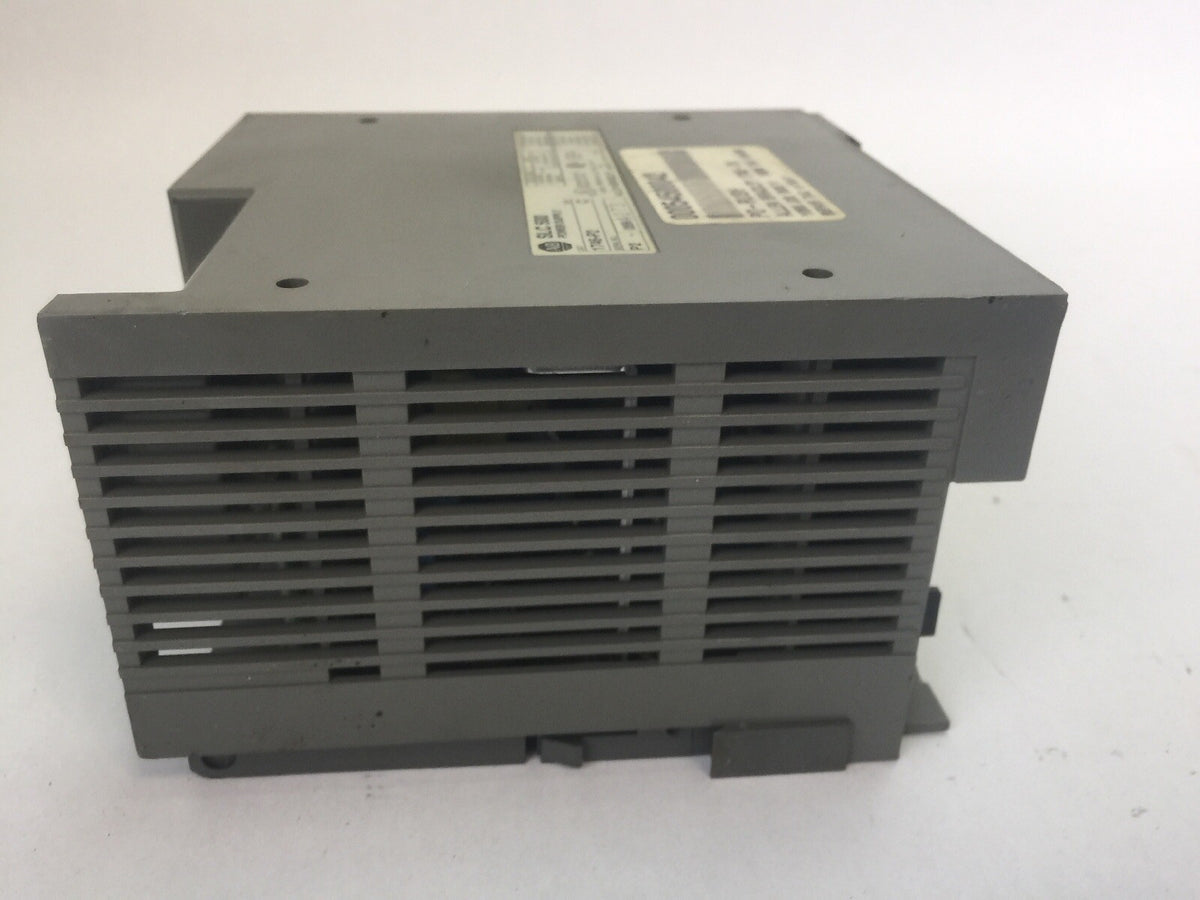ALLEN BRADLEY 1746-P2 POWER SUPPLY OUTPUT 5A@5VDC 0.96A@24VDC SER C