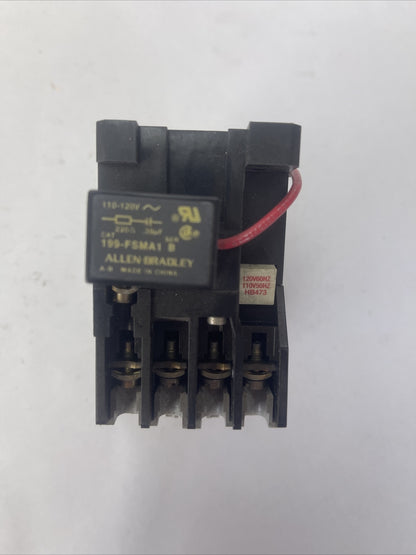 ALLEN BRADLEY STARTER 100-A24ND3 SER C CONTACTOR 24A 600VAC 20HP COIL 120V 60HZ