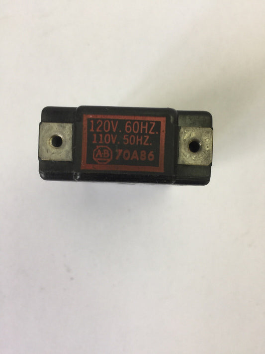 Allen Bradley 70A86 Coil 120 V 60 HZ 110 V 50 HZ