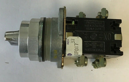 GENERAL ELECTRIC CR290YS203E1 NUC SELECTOR SWITCH 600V