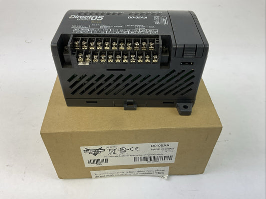 AUTOMATION DIRECT D0-05AA DIRECT 05 LOGIC OUTPUT 17-240VAC 0.5A INPUT 90-120VAC