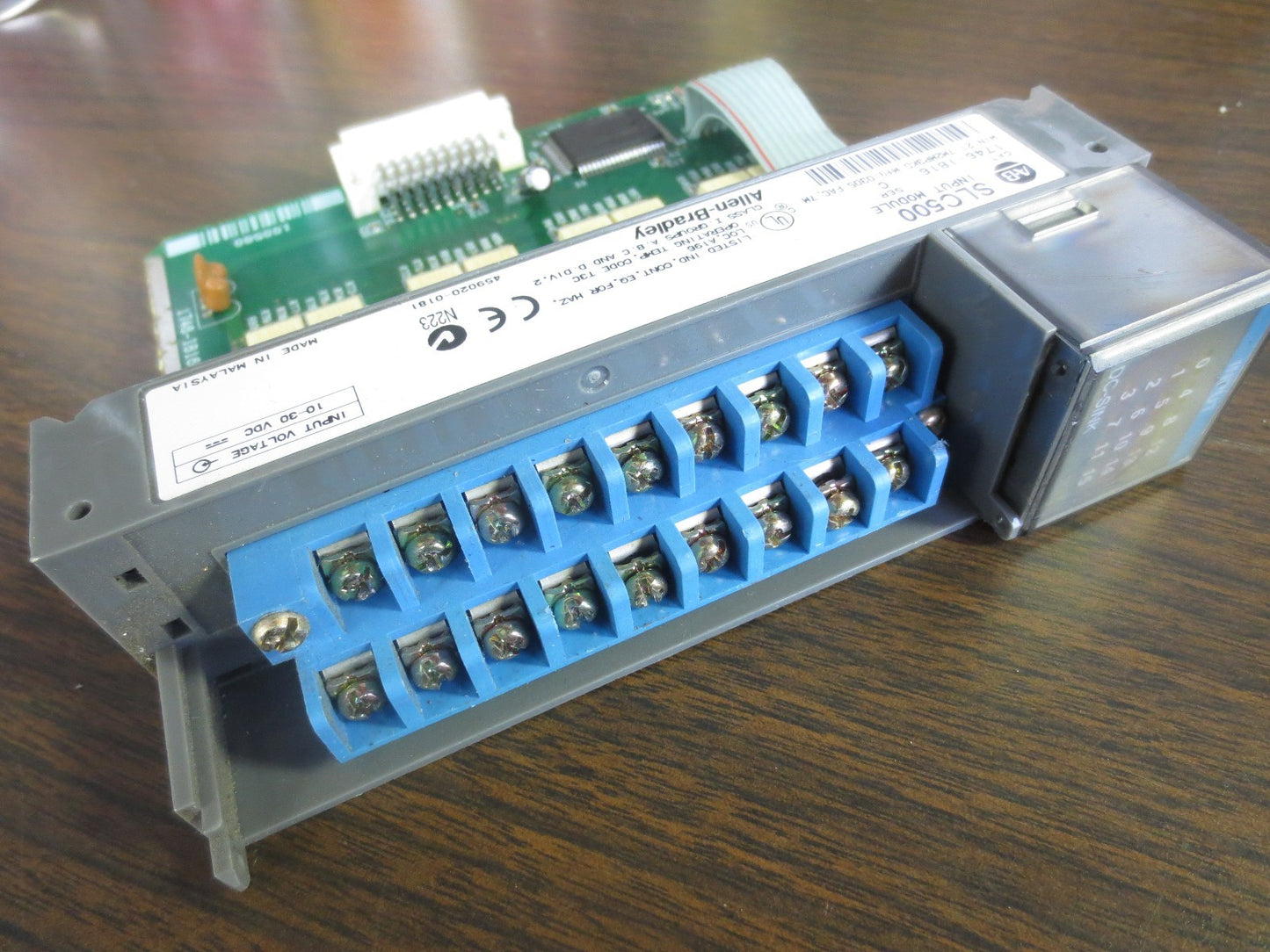 ALLEN-BRADLEY 1746-IB16 INPUT MODULE for SLC500 - Ser. C - INPUT 10-30VDC